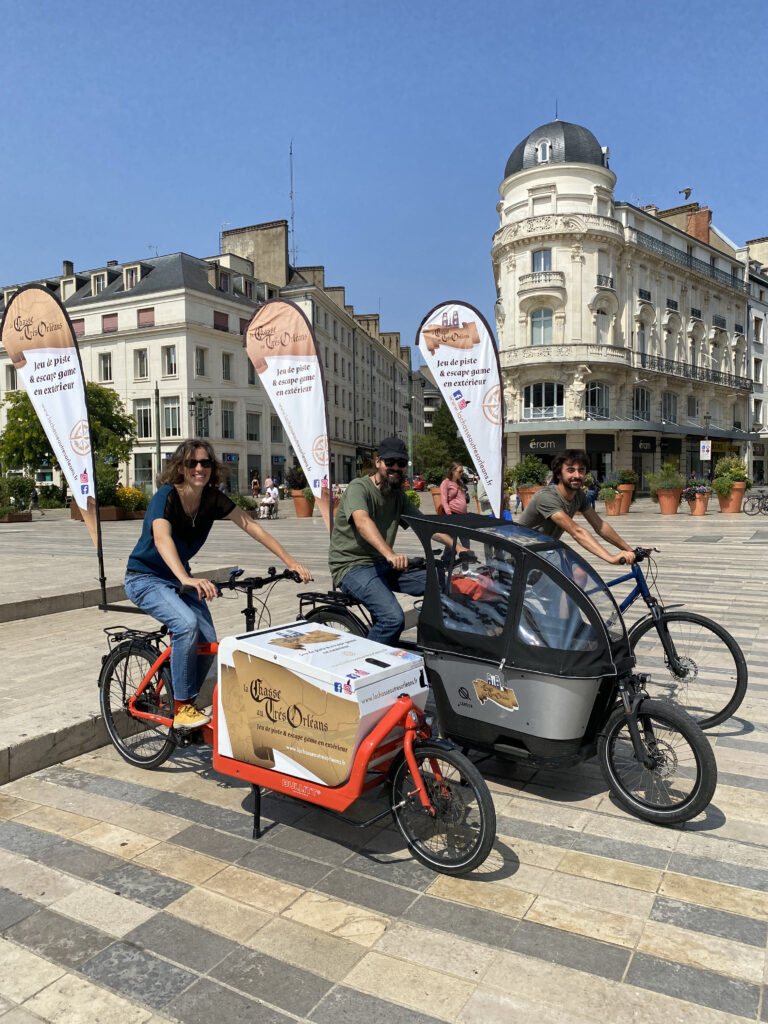 Les vélos de la Chasse au TrésOrléans